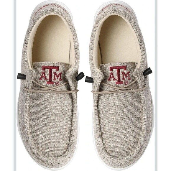 FOCO Men’s NCAA Texas Tech Light Loafers Lace-Up Cotton Knit Size 13/14 - Picture 2 of 9